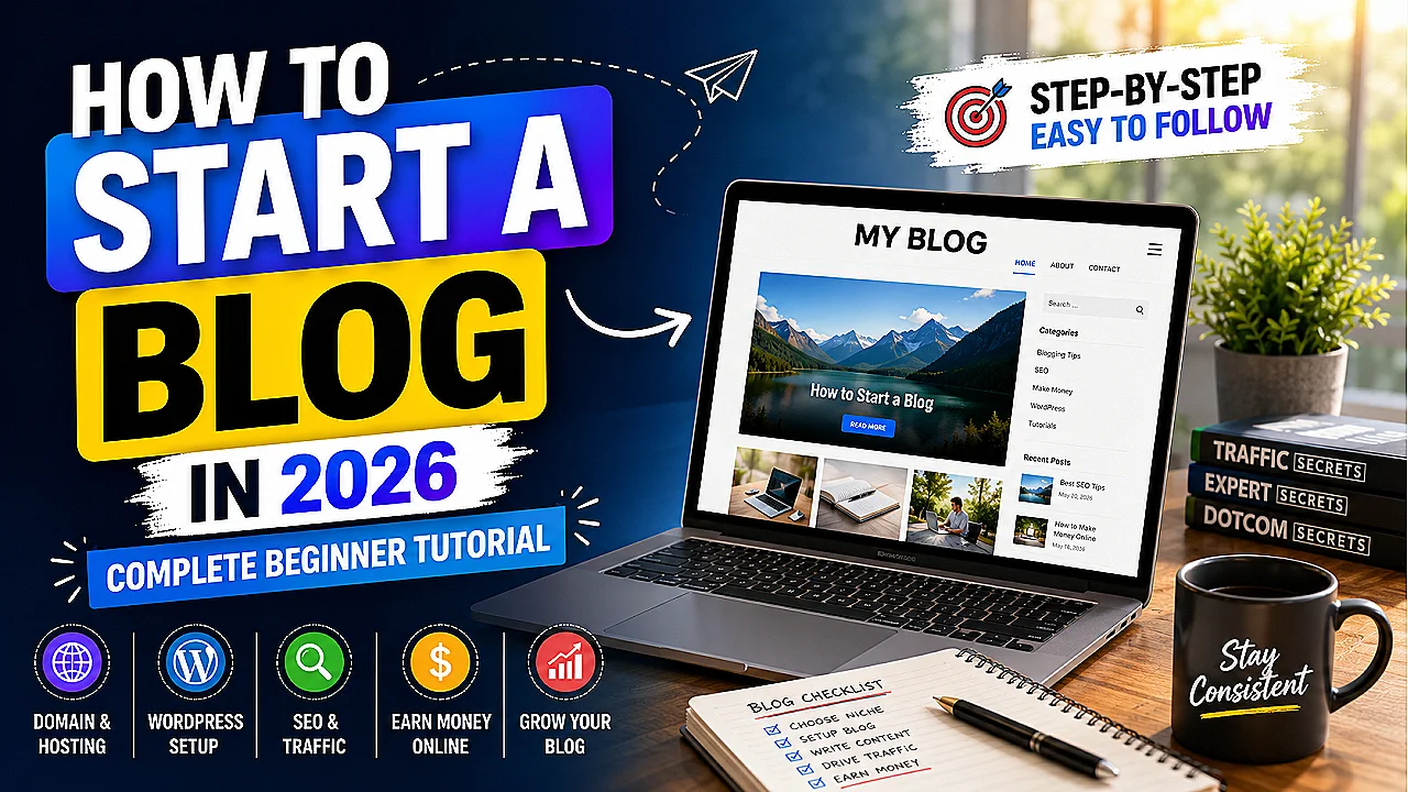 How to Start a Successful Blog in 2026