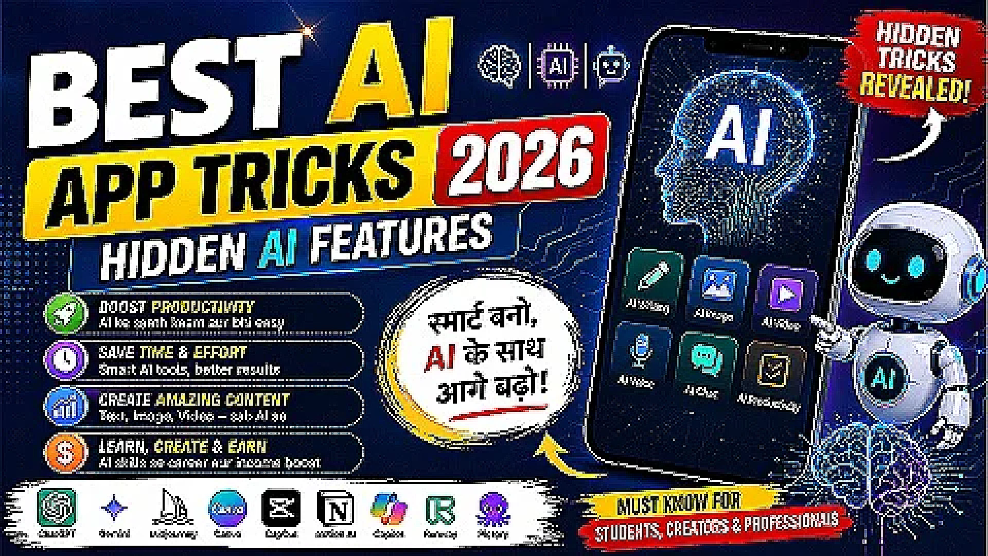 Best AI App Tricks 2026 – Hidden AI Features Aur Smart Productivity Tips