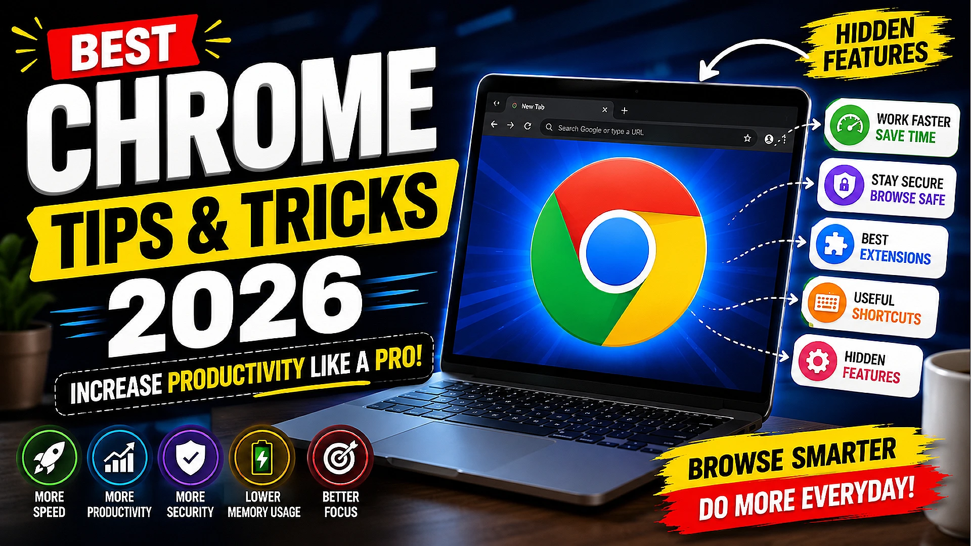 Best Chrome Browser Tips & Tricks 2026 – Increase Productivity Like a Pro