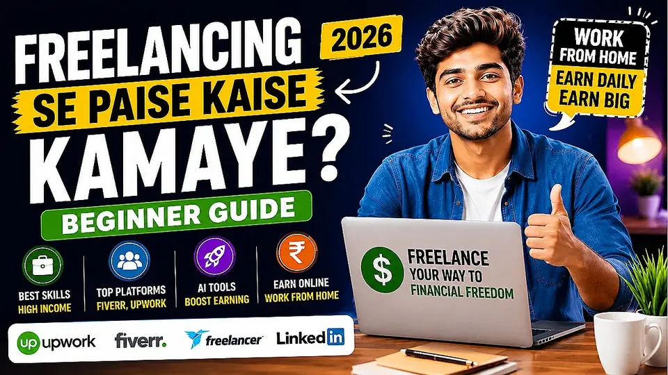 Freelancing Se Paise Kaise Kamaye (Beginner Guide 2026)