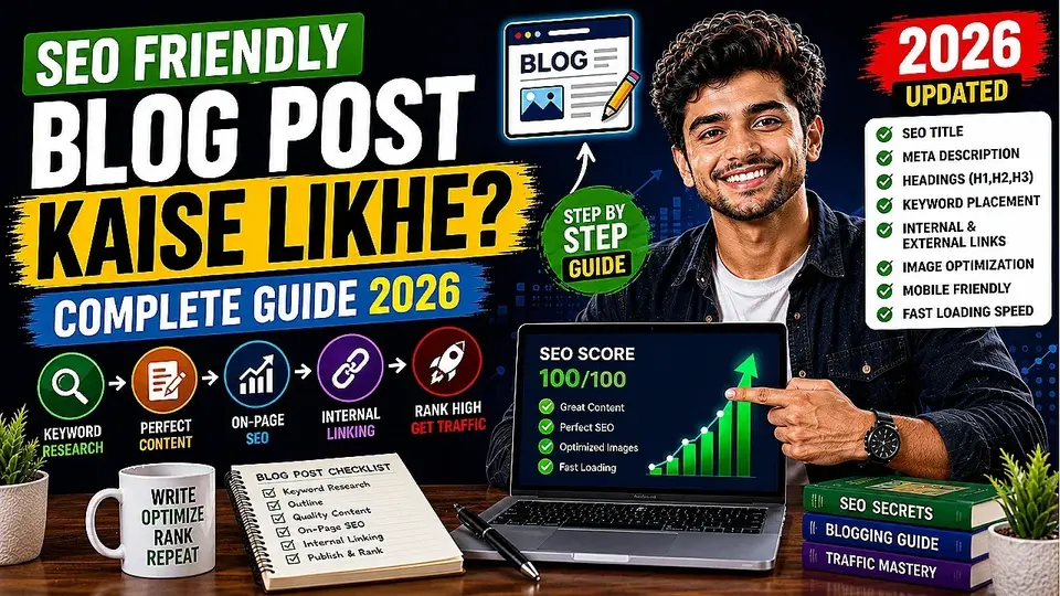SEO Friendly Blog Post Kaise Likhe 2026