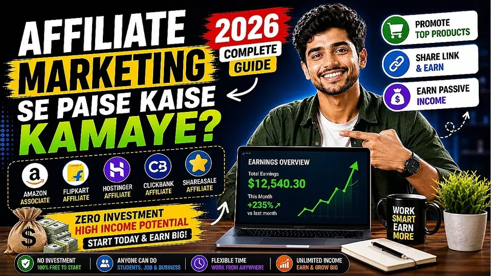 Affiliate Marketing Se Paise Kaise Kamaye 2026