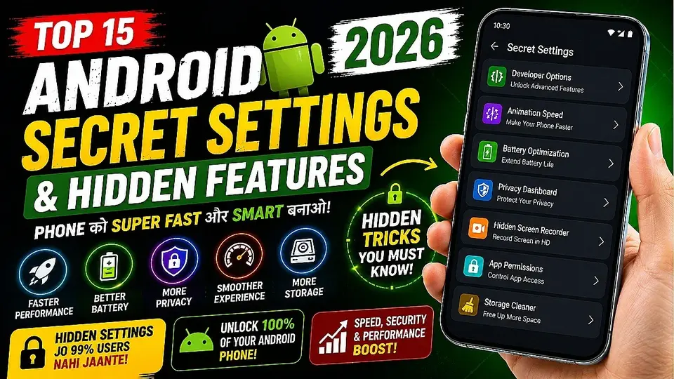 Best Android Secret Settings And Hidden Features 2026