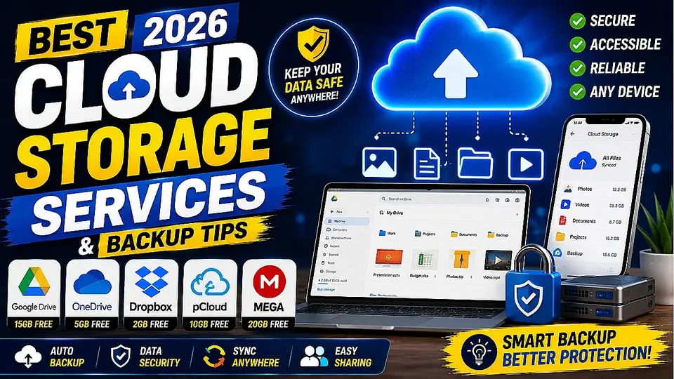 Best Cloud Storage Services And Backup Tips 2026