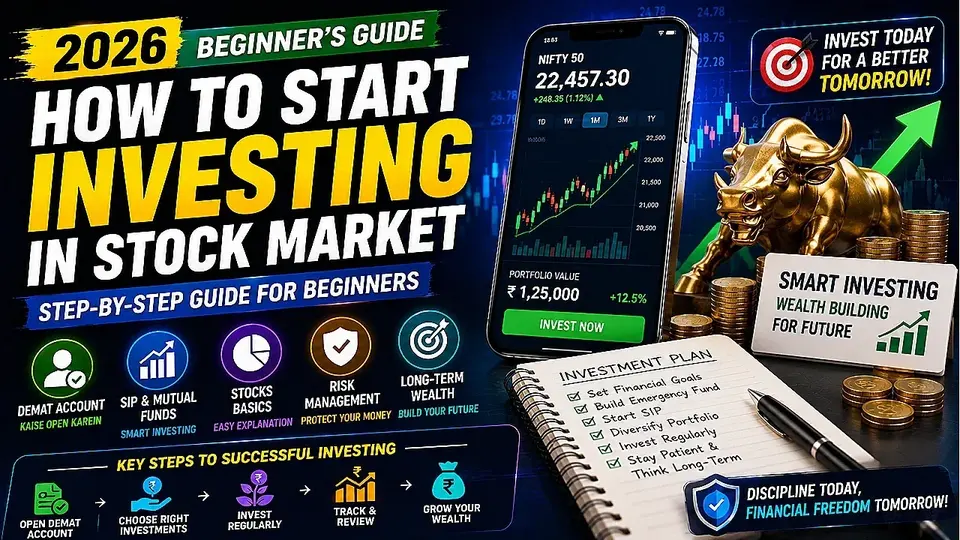 How To Start Investing In Stock Market 2026