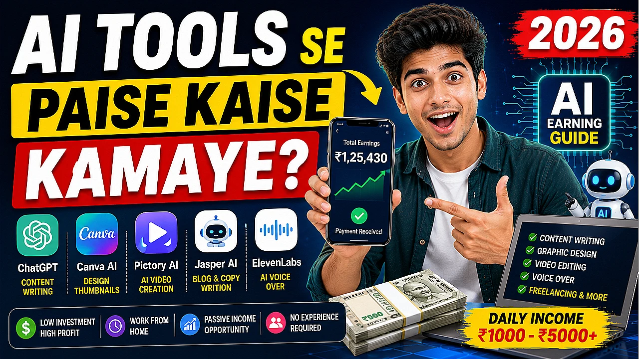 AI Tools Se Paise Kaise Kamaye 2026