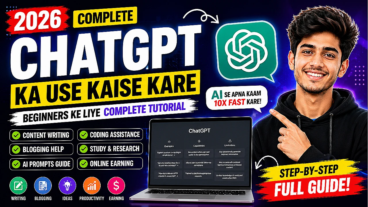 ChatGPT Ka Use Kaise Kare –